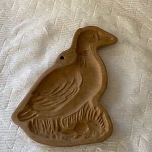 Clay mother goose Shaped cookie mold /art/decor